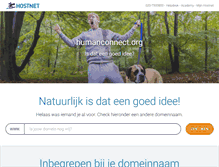 Tablet Screenshot of humanconnect.org